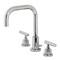 Kingston Brass FSC8931CML Manhattan Widespread Bathroom Faucet W/ Brass Pop-Up, Chrome FSC8931CML - alternate 1